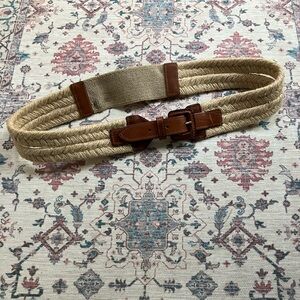 J. Jill Tan Woven Belt